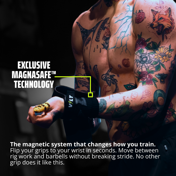 HyperGrip+ V2 Gymnastic Grip BlackEdition